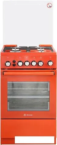 Кухонная плита De luxe 5040.40Г (КР) Ч/Р-017