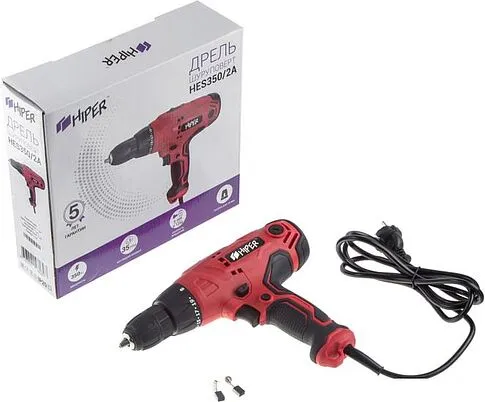 Дрель-шуруповерт Hiper HES350/2A