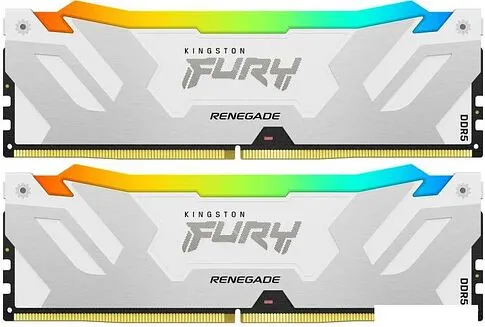 Оперативная память Kingston FURY Renegade RGB 2x16ГБ DDR5 6400 МГц KF564C32RWAK2-32