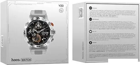 Умные часы Hoco Y20 (серебристый)