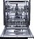 Встраиваемая посудомоечная машина Weissgauff BDW 6036 D AutoOpen