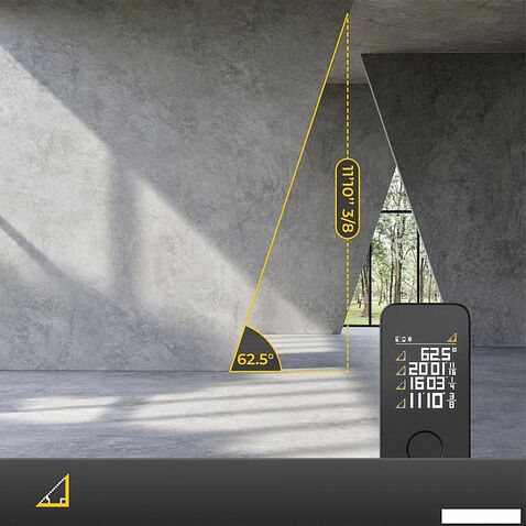 Лазерный дальномер HOTO Smart Laser Measure Pro H-D50