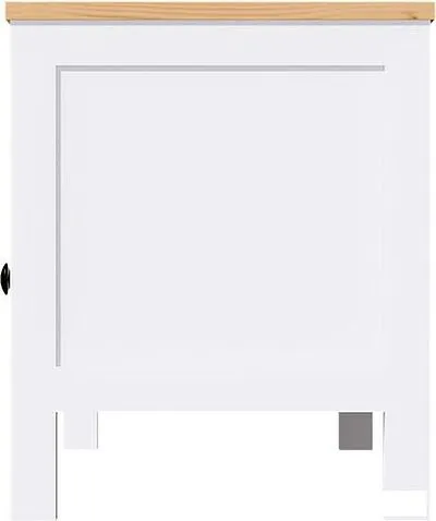 Тумба Лузалес ТВ Кымор 148 (белый/светло-коричневый)