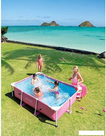 Каркасный бассейн Intex Rectangular Frame 28266 (220x150x60)