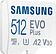 Карта памяти Samsung EVO Plus 2024 microSDXC 512GB (с адаптером)