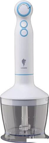 Погружной блендер Leonord LE-1722 (белый/голубой)