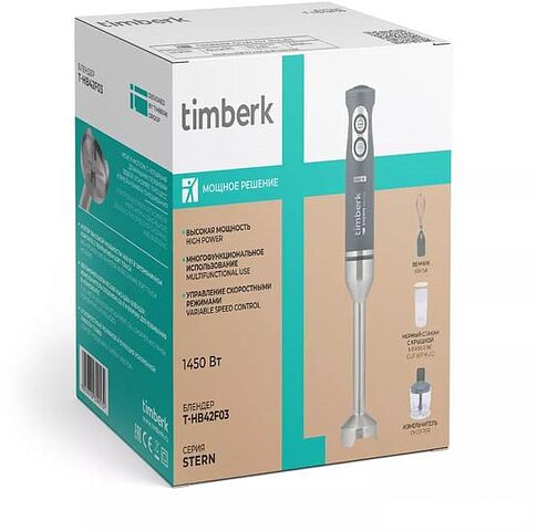 Погружной блендер Timberk T-HB42F03