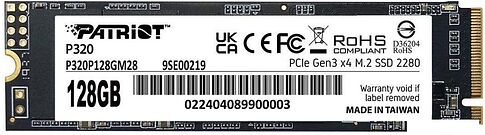 SSD Patriot P320 128GB P320P128GM28