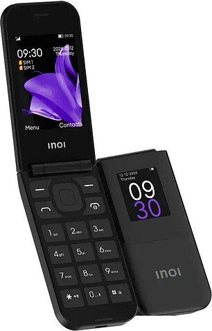 Телефон Inoi 284 Flip 4G (черный)
