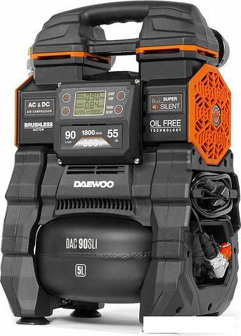 Компрессор Daewoo Power DAC 90S Li (с 2-мя АКБ)