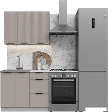 Готовая кухня Кортекс-мебель Корнелия Марика 1.0 (персидский жемчуг/мрамор итальянский)