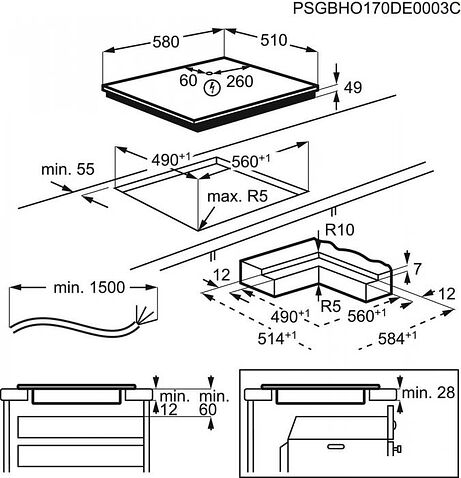 Варочная панель AEG IKE64441IB
