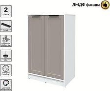 Тумба Интерлиния Концепт Тренд КТ-Т64 (белый платинум/луна)