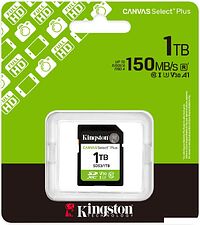Карта памяти Kingston Canvas Select Plus SDXC 1TB SDS3/1TB