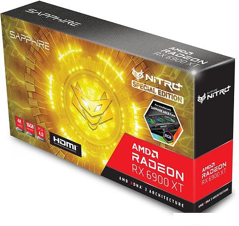 Видеокарта Sapphire Radeon RX 6900 XT SE 16GB GDDR6 11308-03-20G