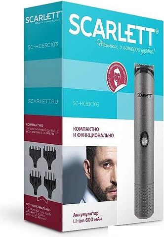 Машинка для стрижки волос Scarlett SC-HC63C103