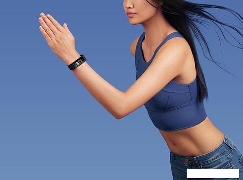 Фитнес-браслет Xiaomi Redmi Band HMSH01GE (черный, китайская версия)