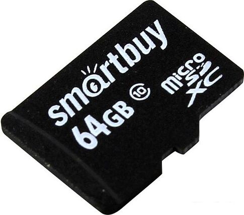 Карта памяти Smart Buy microSDXC SB64GBSDCL10-00LE 64GB