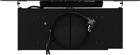 Кухонная вытяжка Krona Aura 600 Frame S (черный/прозрачный кант)