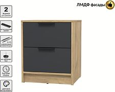 Тумба Интерлиния Концепт КТ-ТК1-57 Глосс (дуб золотой/пепел)