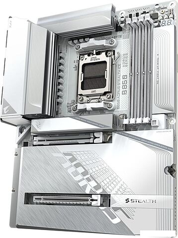 Материнская плата Gigabyte B850 Aorus Stealth Ice
