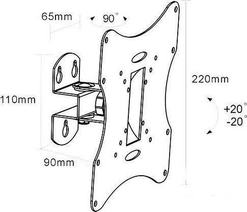 Кронштейн Arm Media LCD-201