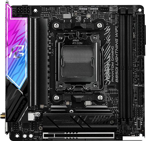 Материнская плата ASRock B850I Lightning WiFi Phantom Gaming