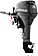 Лодочный мотор BarrakuDA HD15FHS