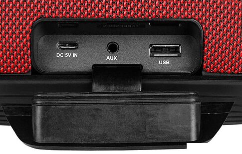 Беспроводная колонка Урал ТТ М4+ (красный)