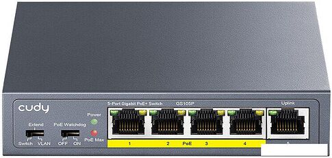 Неуправляемый коммутатор Cudy GS105P 1.0