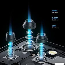 Смартфон Oukitel WP52 4GB/256GB (черный)