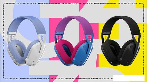 Наушники Logitech G435 Lightspeed (черный/неоновый желтый)