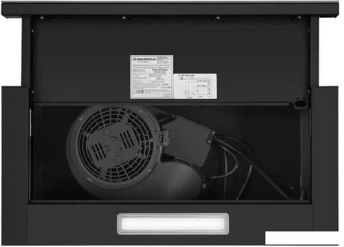 Кухонная вытяжка MAUNFELD Clyde 60 (черное стекло)