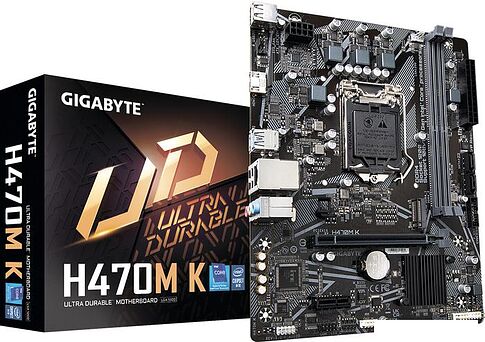 Материнская плата Gigabyte H470M K (rev. 1.0)