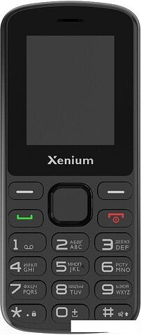 Кнопочный телефон Xenium X170 (черный)