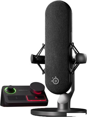 Проводной микрофон SteelSeries Alias Pro