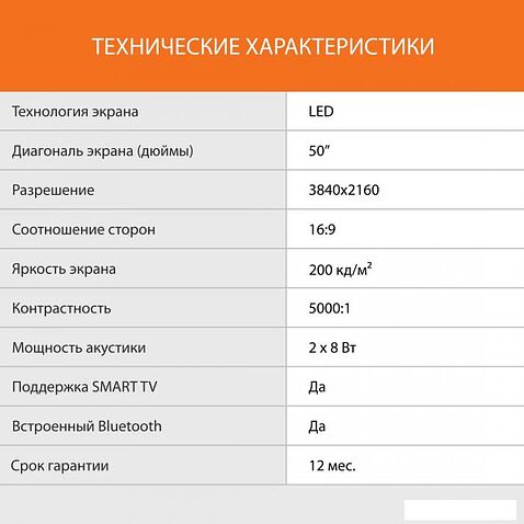 Телевизор SunWind SUN-LED50XU400