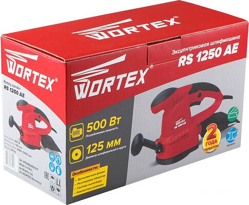 Эксцентриковая шлифмашина Wortex RS 1250 AE