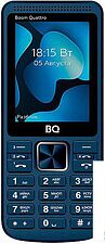 Кнопочный телефон BQ-Mobile BQ-2455 Boom Quattro (синий)