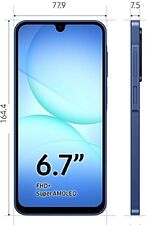 Телефон Samsung Galaxy A17 SM-A176B 6GB/128GB (синий)