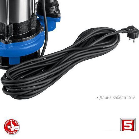 Дренажный насос Зубр НПГ-Т5-1500