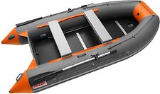 Моторная лодка Roger Boat Hunter Keel 3500 (малокилевая, графит/оранжевый)