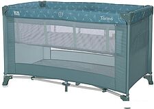 Манеж-кровать Lorelli Torino 2 Layers 2022 (арктический зеленый, цветочный) Манеж-кровать Lorelli Torino 2 Layers 2022 (арктический зеленый, цветочный)
