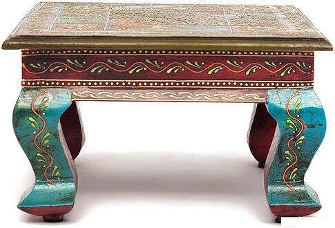 Журнальный столик TetChair Secret De Maison Havely mod. BJ-001 (дерево манго/этническая роспись)