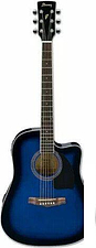 Электроакустическая гитара Ibanez PF15ECE-TBS