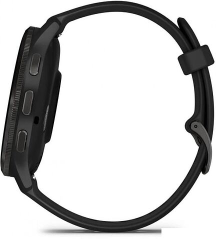 Умные часы Garmin Venu 3 (черный, с силиконовым ремешком)