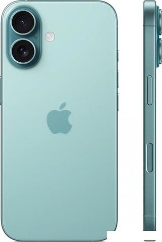 Смартфон Apple iPhone 16 128GB (бирюзовый)