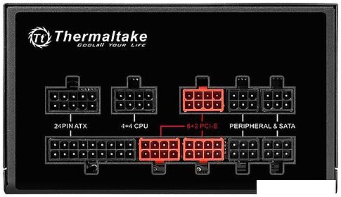 Блок питания Thermaltake Toughpower Grand RGB 850W Gold Full Modular TPG-0850F-R