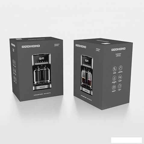Капельная кофеварка Redmond CM712 (черный)