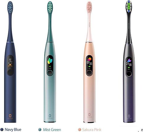 Электрическая зубная щетка Oclean X Pro (международная версия, синий)